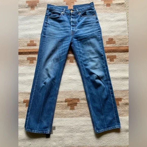 Jamie Haller Slouch Deep Blue Sz 25 - Picture 4 of 5